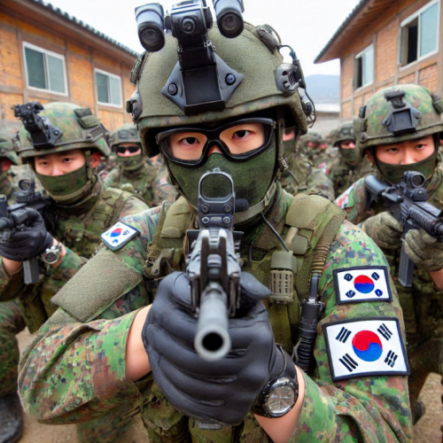 한국 특수부대 출동