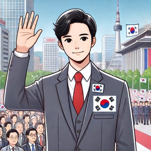 한 나라의 대표자 대통령