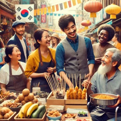 소상공인 정책자금 융자계획 및 혜택(신청자격 및 대상, 신청방법) 5 시장 소상공인들 정부자금 혜택으로 좋아하는 모습