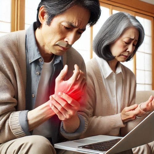 류마티스 관절염 증상 및 치료방법 (인공관절 수술 장단점) 7 류마트시 관절염이 시작된 부부