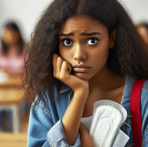 여성청소년 생리용품 바우처 지원사업 총정리 신청방법부터 혜택까지 5 생리대 살 돈이 없어 걱정이 많은 여학생