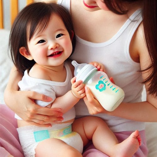 저소득층 기저귀와 조제분유 지원 사업 안내 7 엄마품에 안긴 여자아기