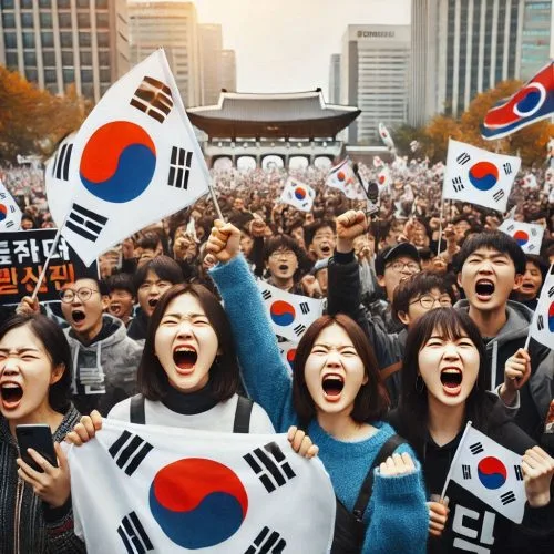 내란죄의 정의와 성립조건 (역사적 사건과 처벌 사례) 8 탄핵을 위치는 남여 대학생들