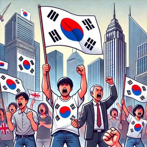 내란죄의 정의와 성립조건 (역사적 사건과 처벌 사례) 6 태극기를 들고 나온 시민들