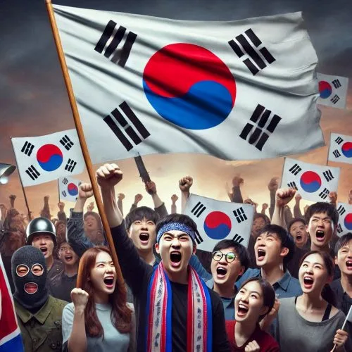 내란죄의 정의와 성립조건 (역사적 사건과 처벌 사례) 7 태극기를 들고 민주주의 외침